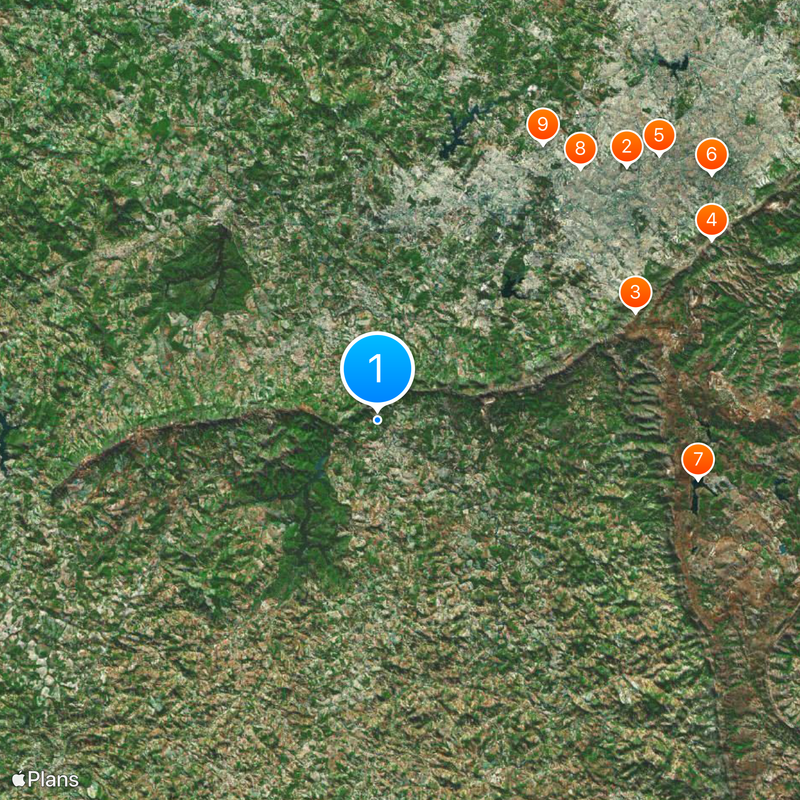 Institut Inhotim Carte