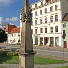 Polish-Saxon Post Milestone in Löbau