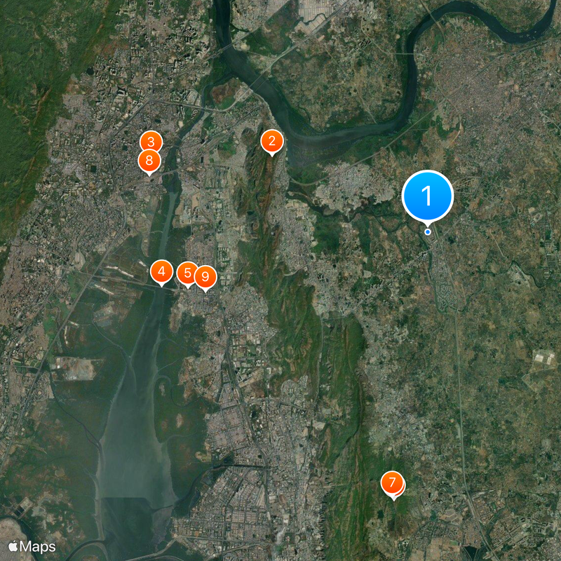 Palava City Map
