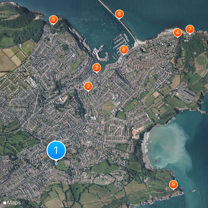 Brixham Map