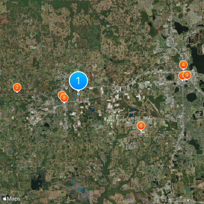 Hillsborough Community College Map