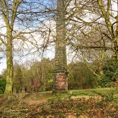 Obelisk On Lawn To South East Of Allerton Golf Club House