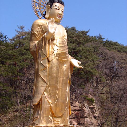 Maitreya du temple de Beopju