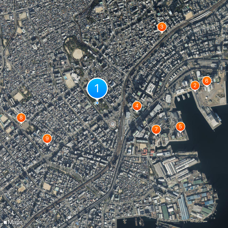 Minatogawa Shrine Kaart