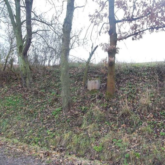 Kříž západně od Doubravy