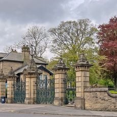 Oak Lane Gates, Gate Piers And Lodge To Lister Park