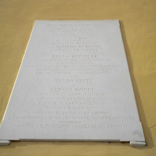 Lastra ai Caduti partigiani di Carmignano