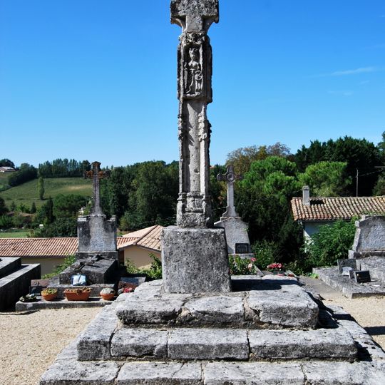 Croix du cimetière de Bonzac
