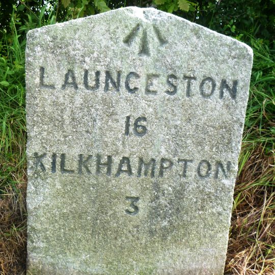Milestone, N of Hersham