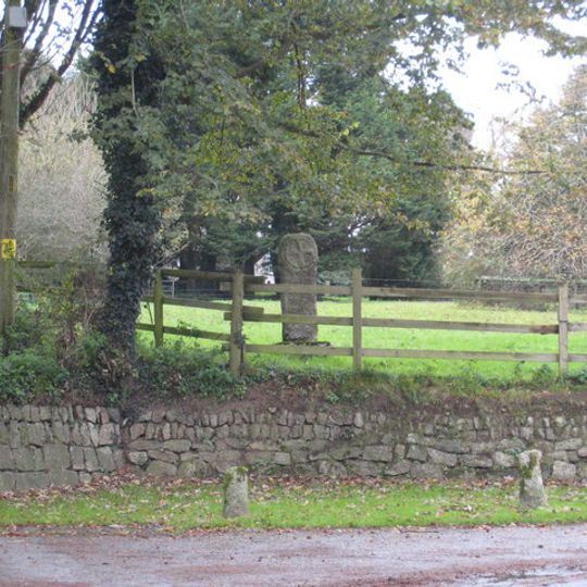 Wayside cross 100m south east of Tretheague House