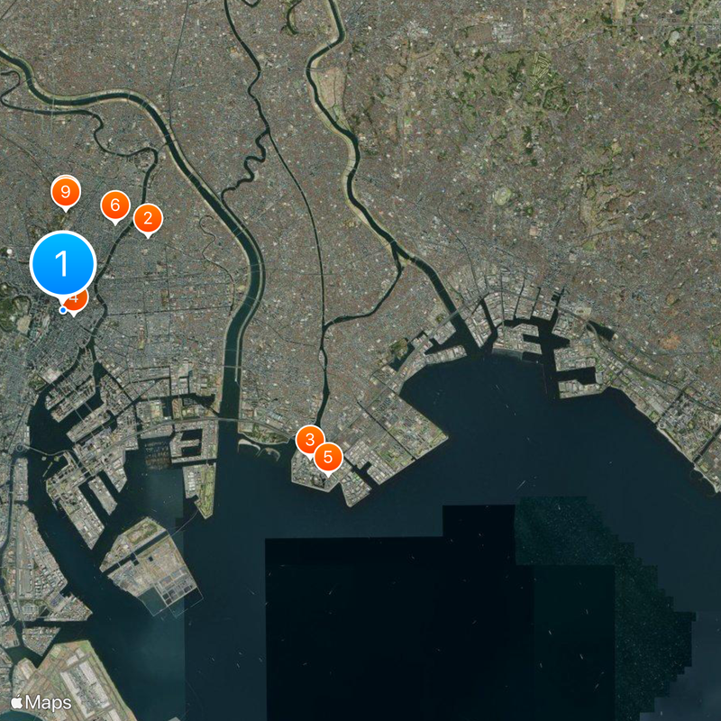 Japan National Route 14 Mappa