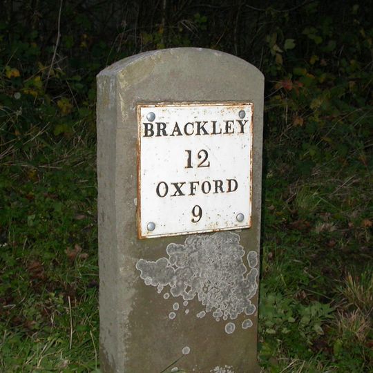 Milestone Approximately 100 Metres North Of Junction With North Lane