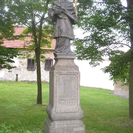 Socha sv. Jana Nepomuckého ve Velké Dobré