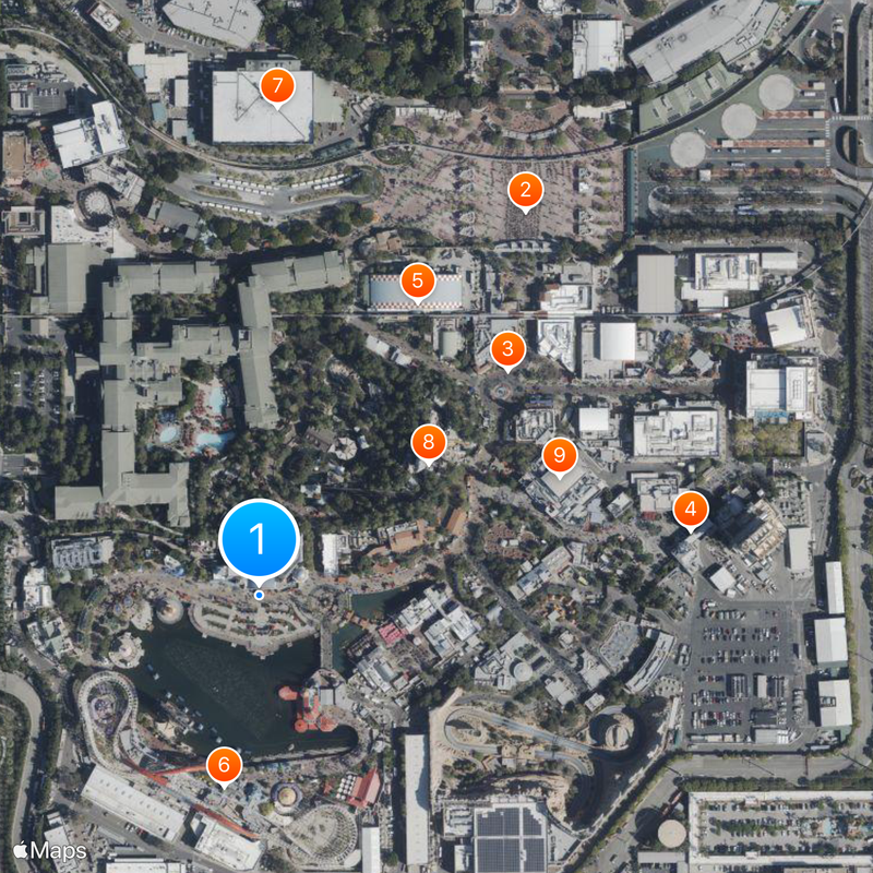 The Little Mermaid ~ Ariel's Undersea Adventure Mapa