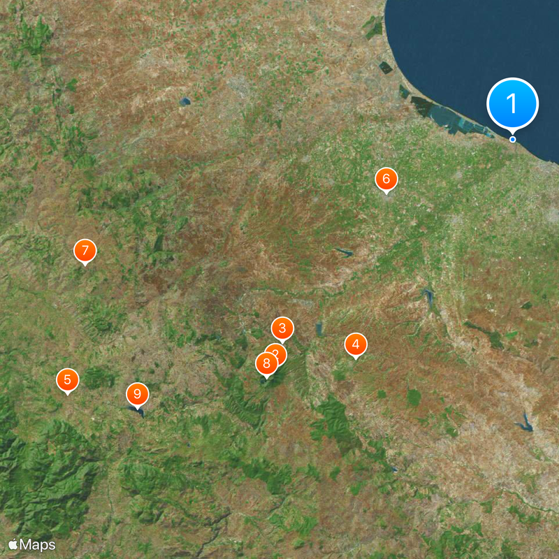 Ofanto Map