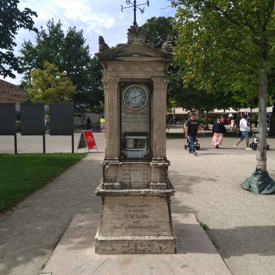 Wettersäule am Bregenzer Hafen