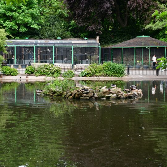 Aviary At South West Entrance To Arboretum