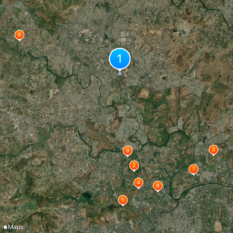 Pimpri-Chinchwad Mapa