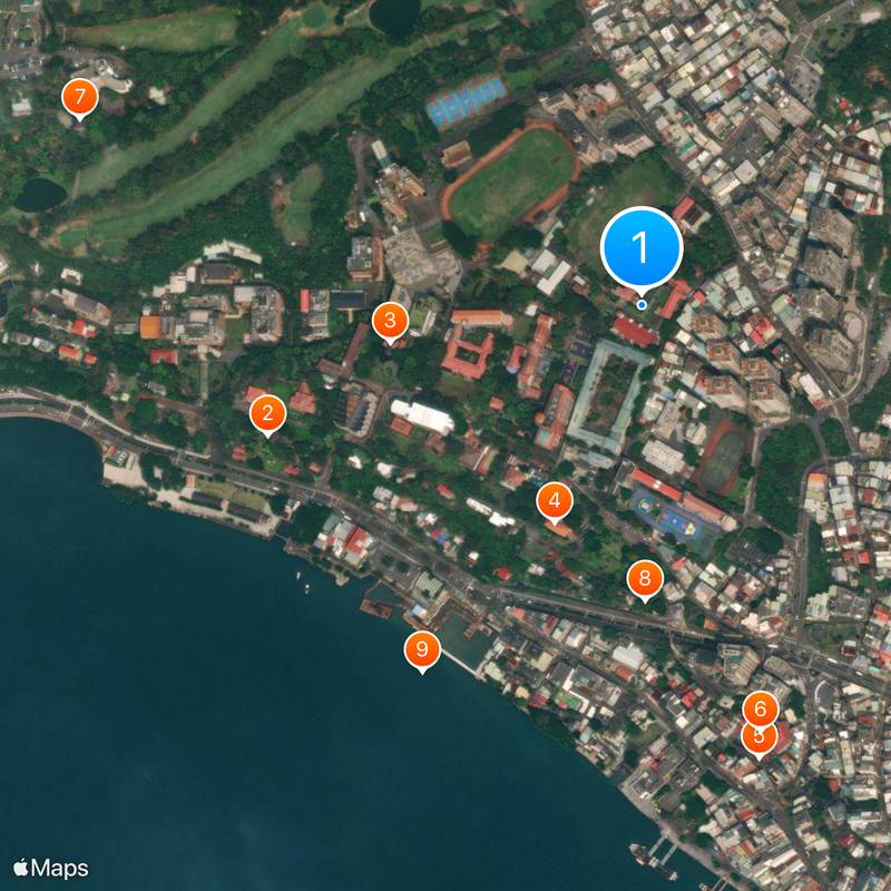 Tamkang High School Map