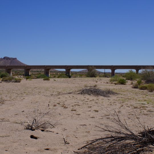 Sacaton Dam Bridge