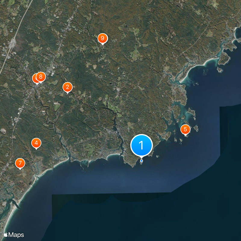 Bush compound Map