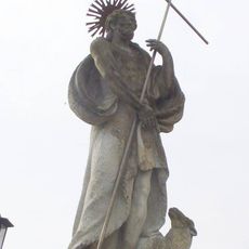 Statue of Saint John the Baptist in Jiříkov