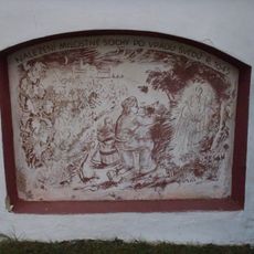 Nalezení milostné sochy po vpádu Švédů r. 1645