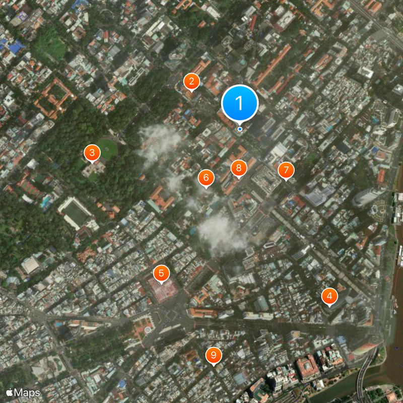 22 Gia Long Street Mapa