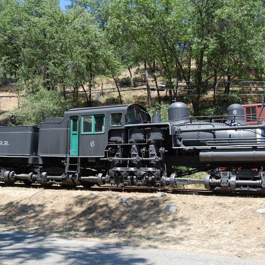 Hetch Hetchy Railroad Engine No.6