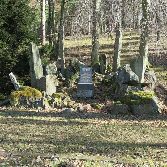 Pomník Císařský sloup v Městském parku v České Lípě