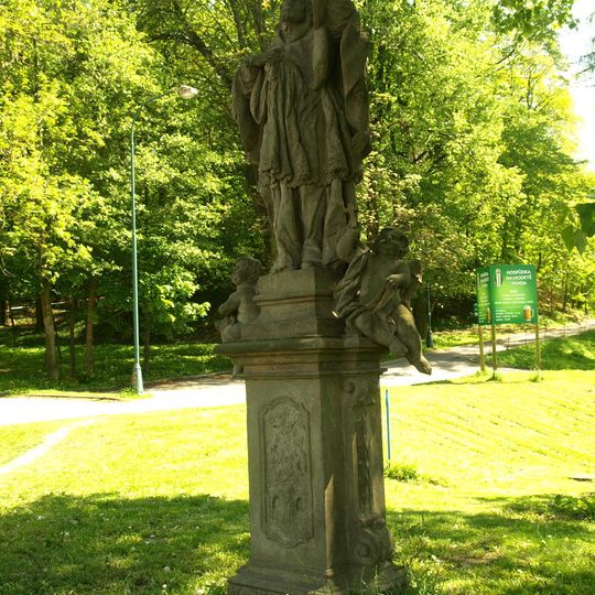 Socha svatého Jana Nepomuckého na Okružní ulici v Jihlavě