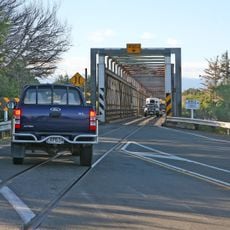 Taramakau road-rail bridge - New Zealand