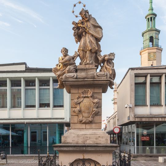 Statue of John of Nepomuk in Poznań