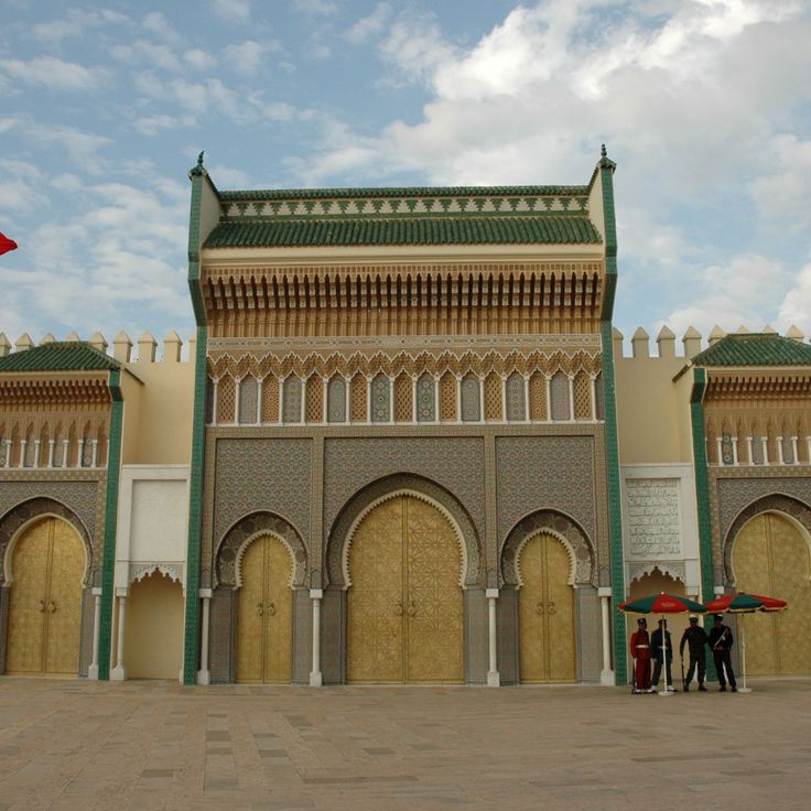 Les portes dorées du Dar el Makhzen