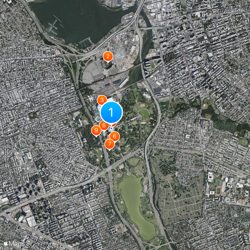 Trylon and Perisphere Mappa