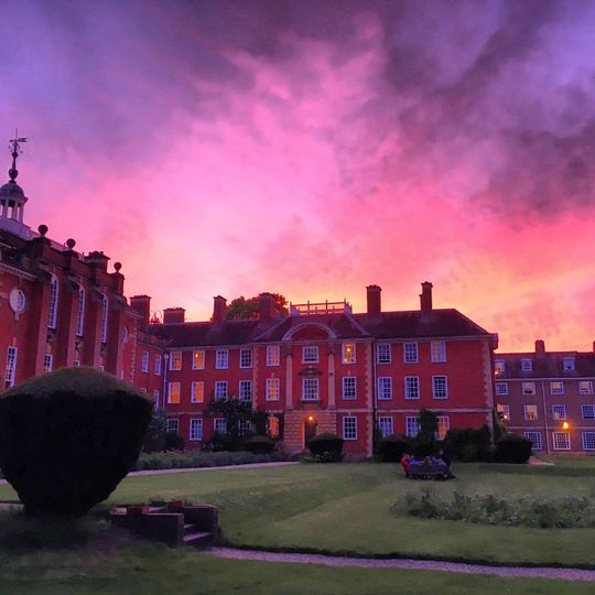 Lady Margaret Hall, North And West Sides Of Wolfson Quad Including Library, Rooms And Lodge