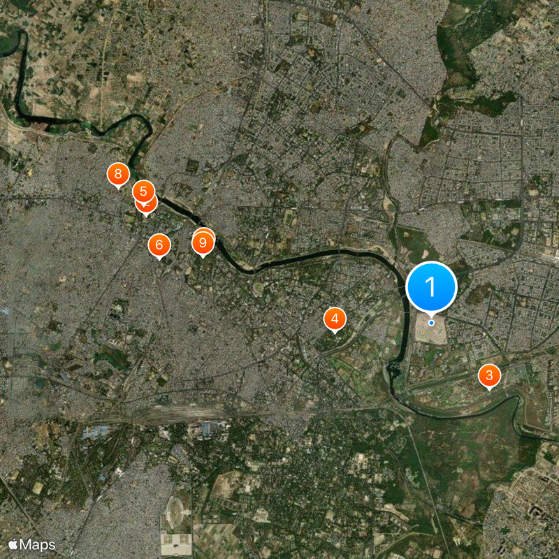 Ambedkar Memorial Map