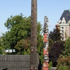 Gitxsan Pole, 1954