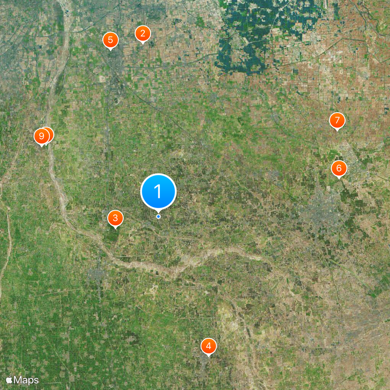 Beijing Daxing International Airport Map