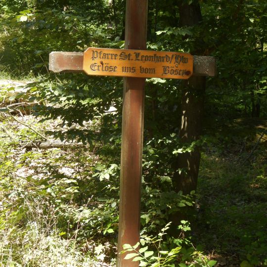 Pfarrgrenzkreuz St. Leonhard/Hornerwald - Gars am Kamp