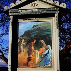 Obrázek XIV. zastavení křížové cesty Byšičky