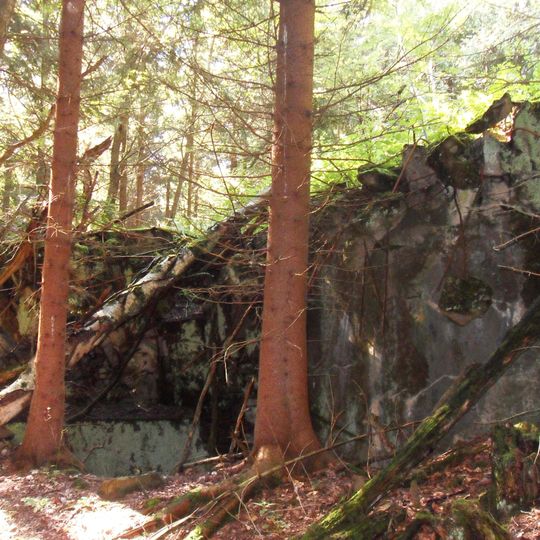 T-S 57 U smrku casemate