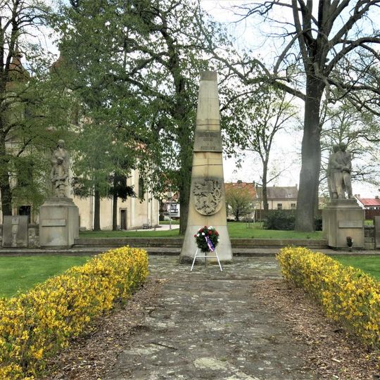 World Wars memorial in Nový Bydžov