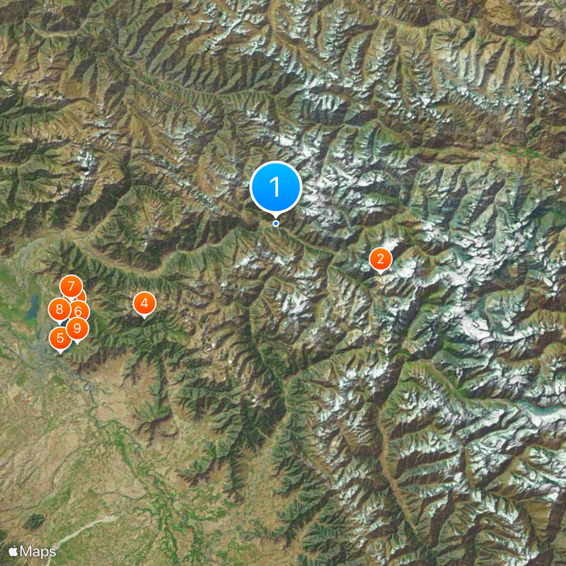 Sonamarg Map