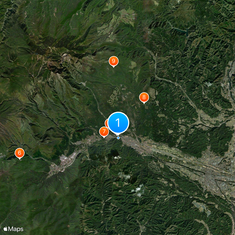 Nikkō Kanaya Hotel Mappa