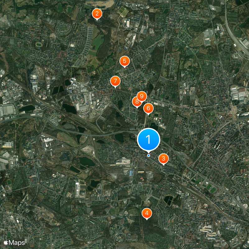 Świętochłowice Kaart