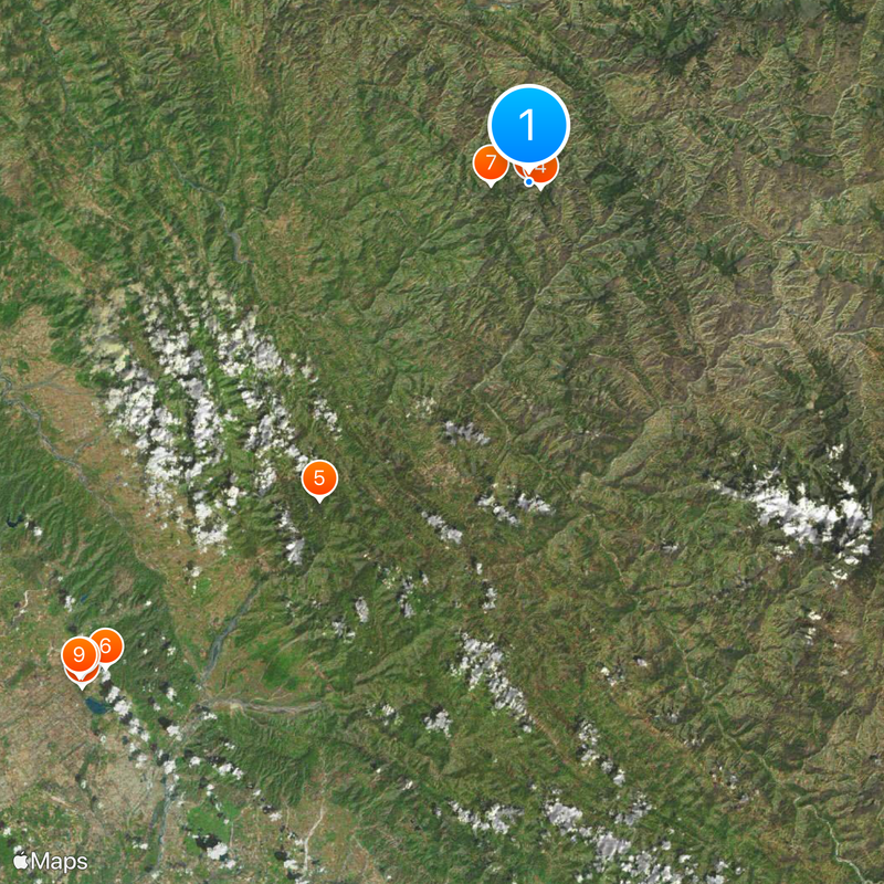 Mall Road, Shimla Mappa