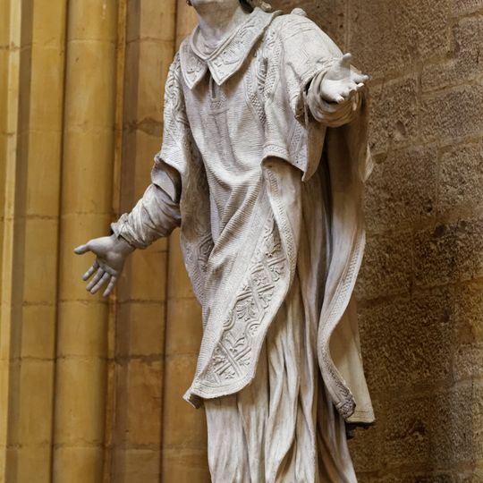 Dijon St Benigne cathedral, Saint-Stephen statue
