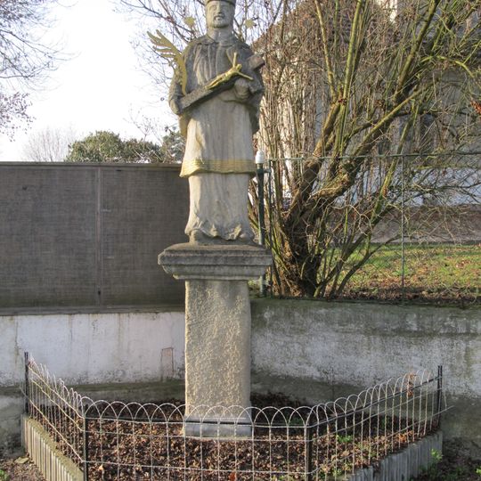 Socha svatého Jana Nepomuckého v Horní Lukavici