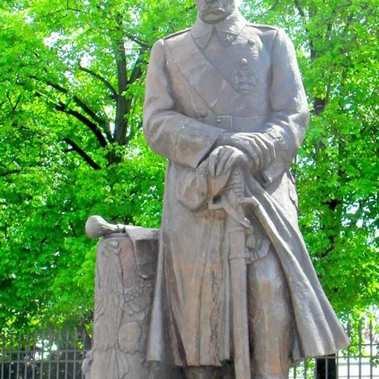Józef Piłsudski Monument at the Belweder in Warsaw